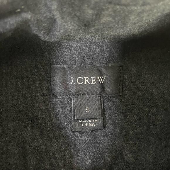 J Crew 100% Cotton Button Down Long Sleeve Elbow Patch Shirt US Men's S - Picture 7 of 9